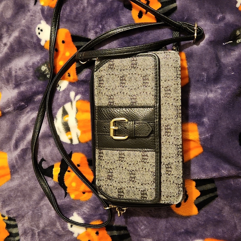 Gray Clutch/Wallet